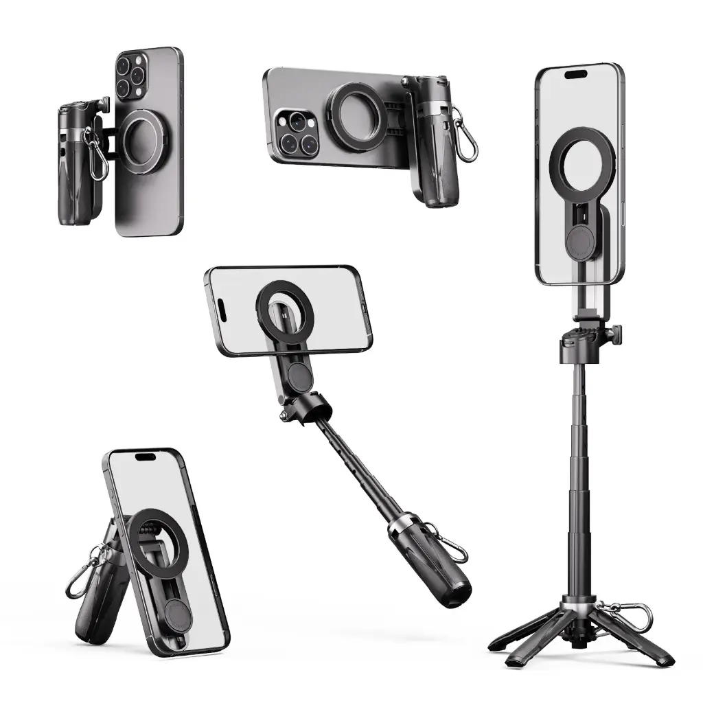 ZLOS Magnetic Selfie Stick + Tripod