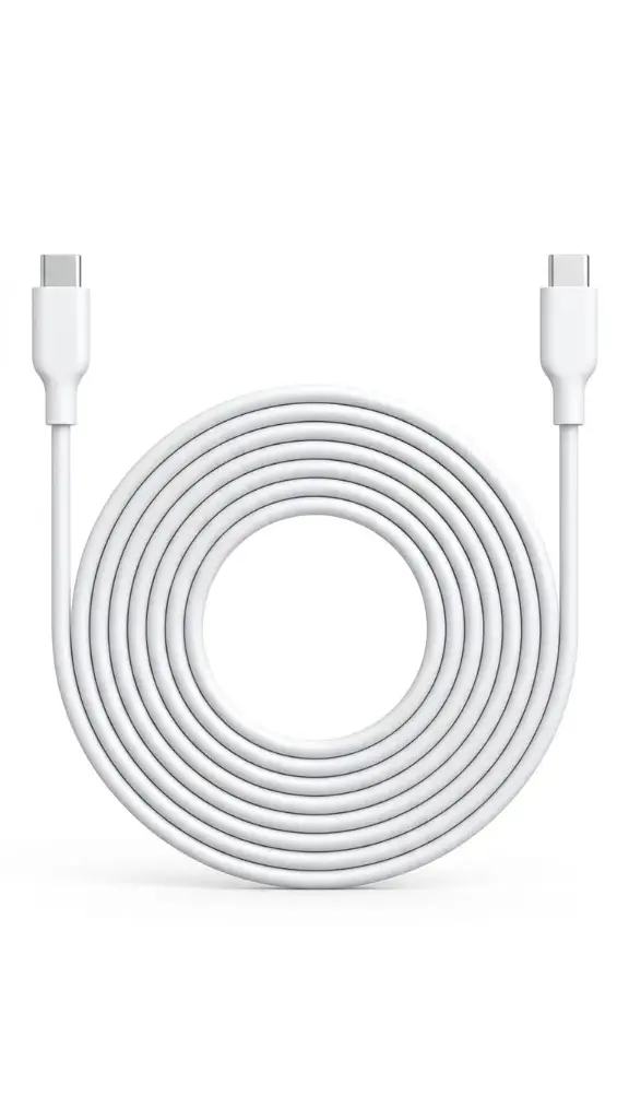 Q8 Cable Lite - USB C to C White 3M