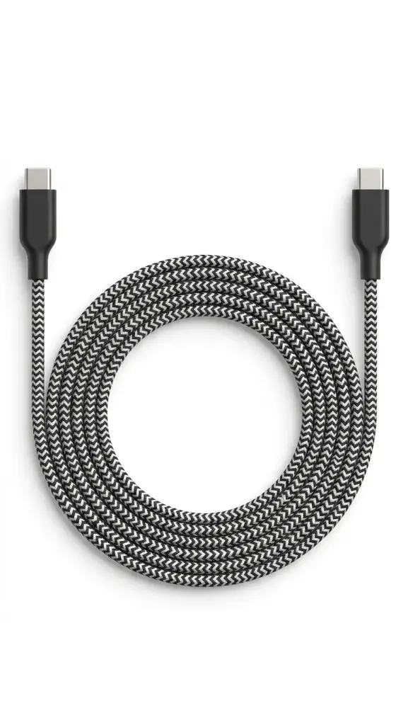 Q8 Cable - USB C to C Quicksilver 2M + USB C to USB A Converter