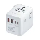 Smartix Premium International Travel Adaptor 45W PD White