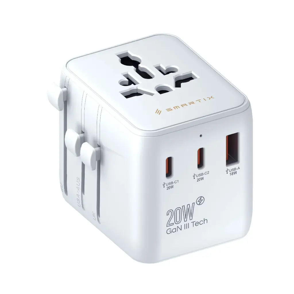 Smartix Premium International Travel Adaptor 20W