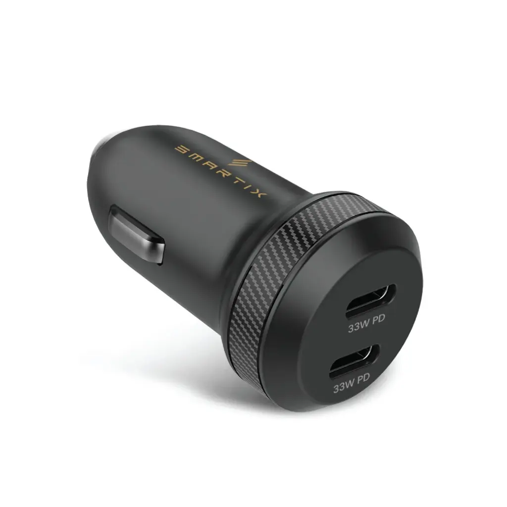 Smartix Premium 66W Fast Car Charger CC09P