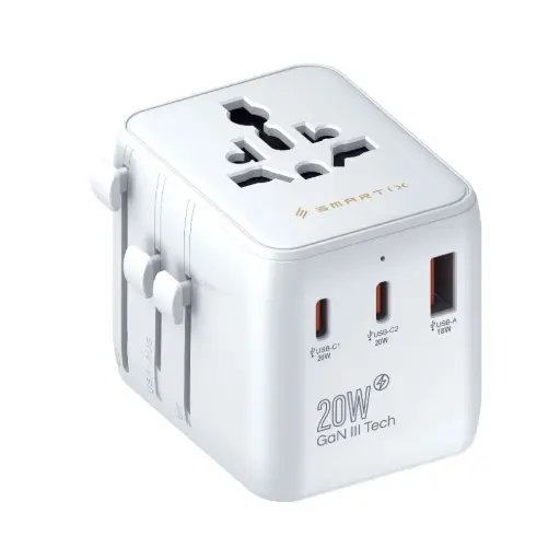[SM1BCTA1] Smartix Premium International Travel Adaptor 20W